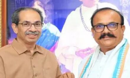 काँग्रेस प्रदेशाध्यक्ष हर्षवर्धन सपकाळ व शिवसेना पक्षप्रमुख उद्धव ठाकरे यांची मातोश्रीवर भेट, राजकीय विषयांवर सविस्तर चर्चा.