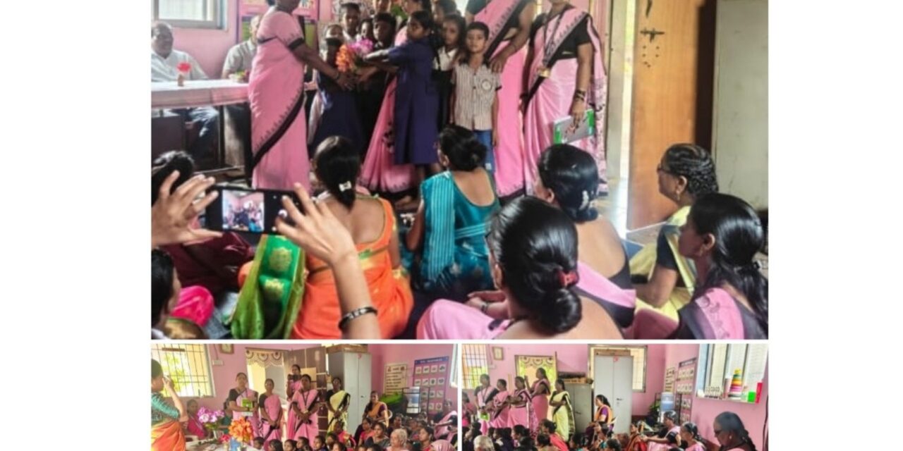 एकात्मिक बालविकास सेवा योजना अंर्तगत, पणदेरी बीटचा पोषण पखवडा साजरा