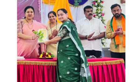 चिपळूणमध्ये सौ सारिका भावे यांचा सत्कार..!