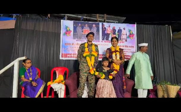 सुभेदार मंगेश पाटील यांचा सेवा-निवृत्ती सोहळा व कोमल मंगेश पाटील यांचा शिवछत्रपती पुरस्कार सन्मान दिमाखात साजरा