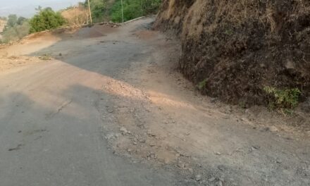 किल्ले रसाळगड रस्ता मृत्युपंथावर — १ मे रोजी आमरण उपोषणाचा इशारा !