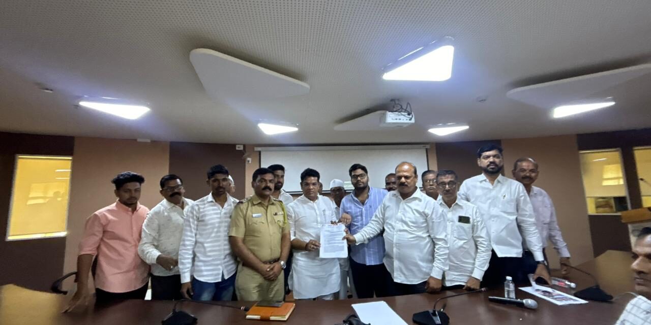 वेताळाची मूर्ती हटविल्यामुळे ग्रामस्थ संतप्त… खोपोली नगरपालिकेवर धडक..!