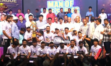 चिपळूणमधील रत्नागिरी प्रीमियर लीगमध्ये केदारनाथ स्पोर्ट्स क्लब खरवते विजेता..!