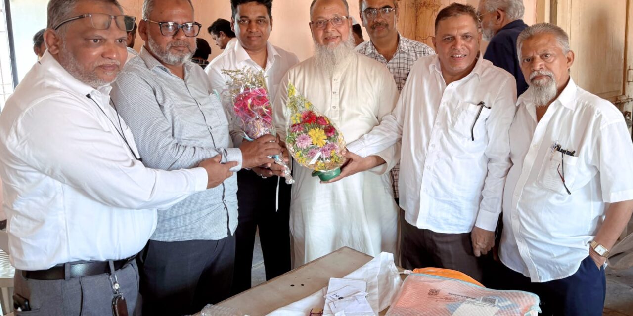 रायगड जिल्हा फलाये तंजीम कमिटी अध्यक्षपदी हाजी इम्तियाज पालकर यांची बिनविरोध निवड