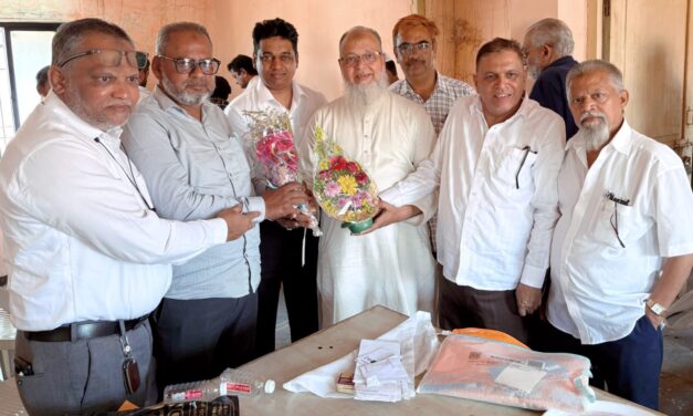 रायगड जिल्हा फलाये तंजीम कमिटी अध्यक्षपदी हाजी इम्तियाज पालकर यांची बिनविरोध निवड