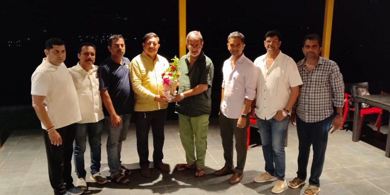 प्रसिद्ध दिग्दर्शक महेश मांजरेकर यांचा चिपळूणमध्ये मान्यवरांशी संवाद…!