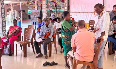 खेडमधील मोफत नेत्र तपासणी व मोतिबिंदु शस्त्रक्रिया शिबिराला उत्स्फूर्तपणे प्रतिसाद !