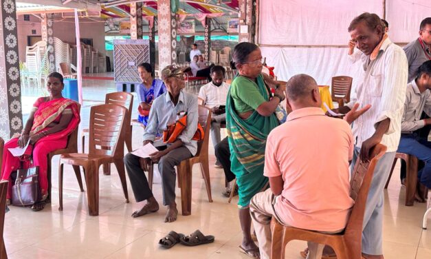 खेडमधील मोफत नेत्र तपासणी व मोतिबिंदु शस्त्रक्रिया शिबिराला उत्स्फूर्तपणे प्रतिसाद !