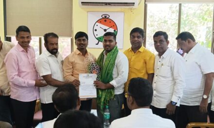 तालुका युवक राष्ट्रवादी काँग्रेसच्या अध्यक्षपदी प्रतीक साळवी..