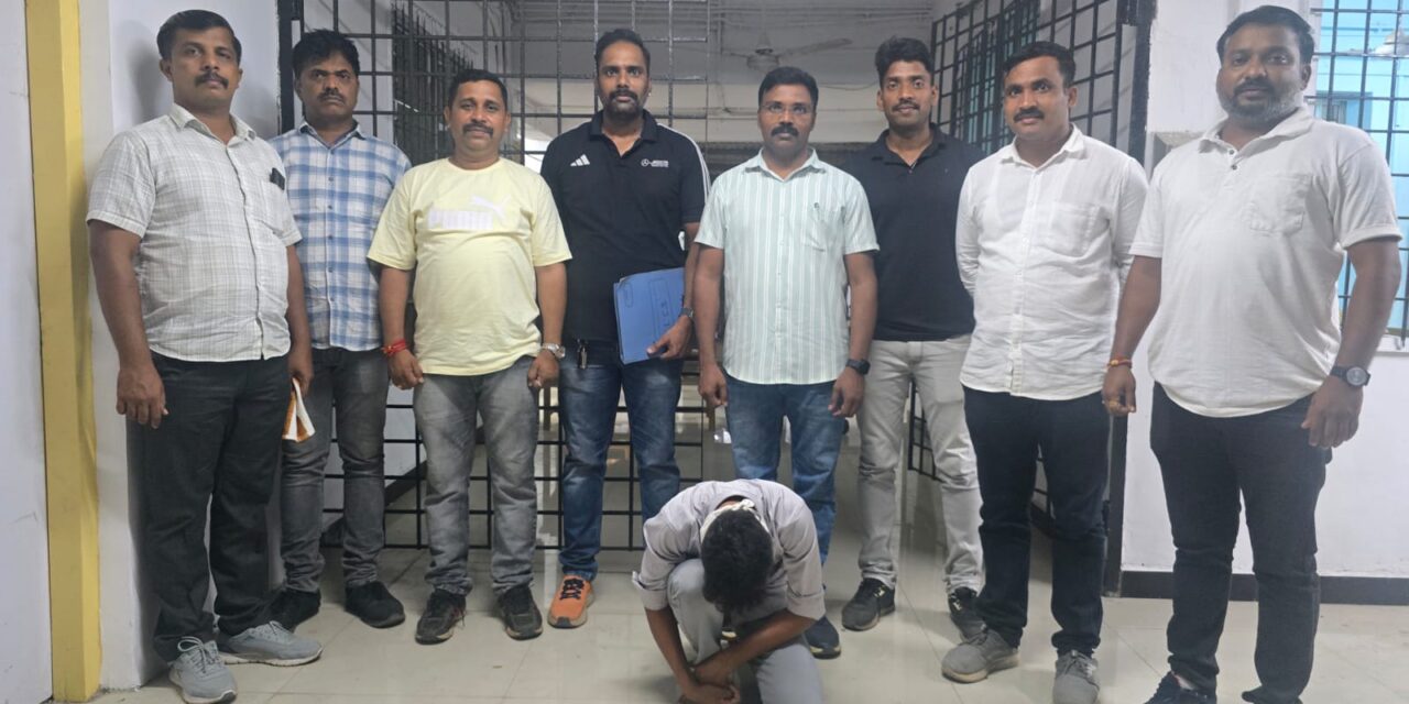 स्थानिक गुन्हे अन्वेषण विभागाकडून पाच घरफोडीचे गुन्हे उघड