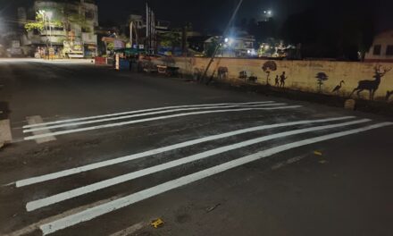 शहरात झेब्रा क्रॉसिंगच्या अभावामुळे नागरिक धोक्यात