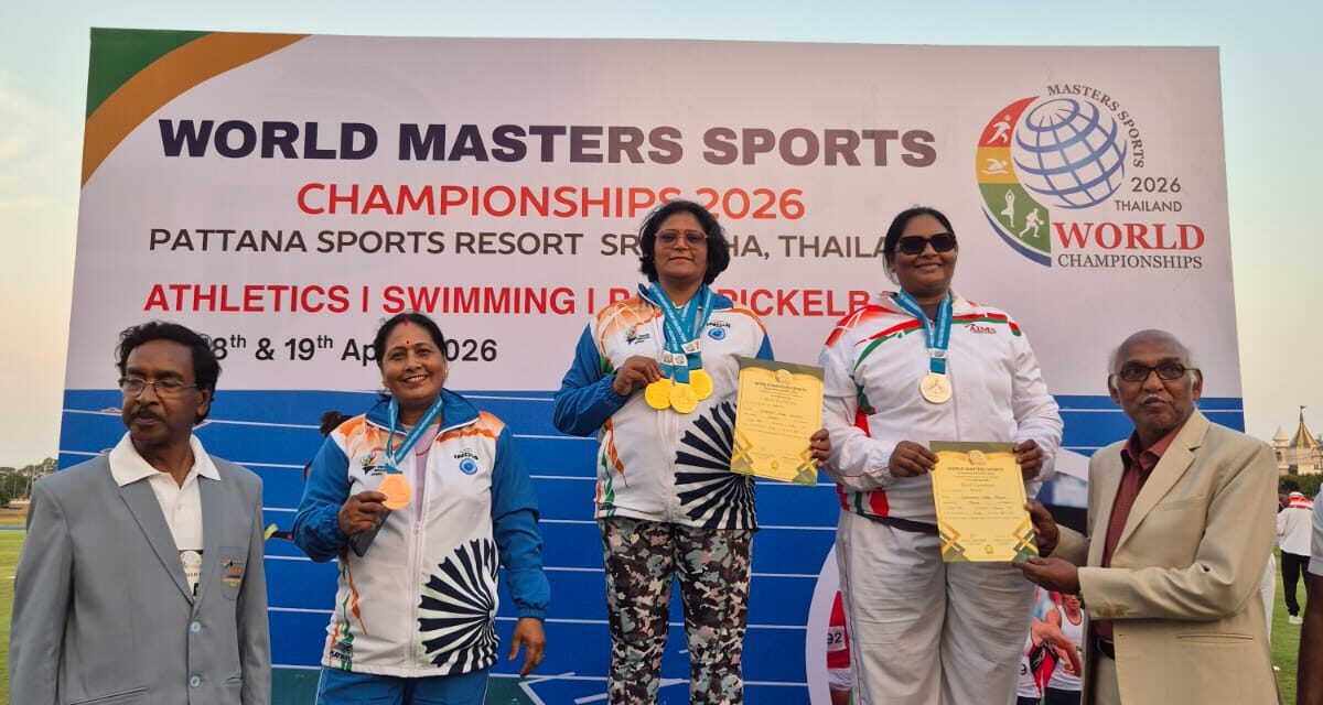 करसल्लागार निशा आंबेकर यांची सलग चौथ्या वर्षी राज्यस्तरीय मास्टर्स स्पर्धेत सुवर्ण पदकांची लयलूट