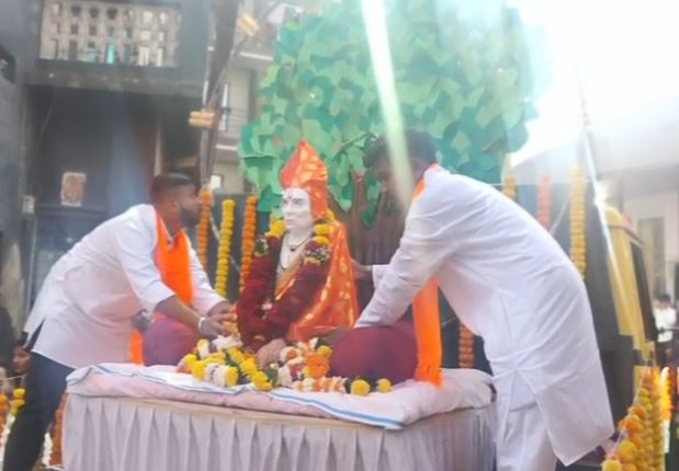 मोहोपाडा आळी-आंबिवली येथे श्री स्वामी समर्थ मठात प्राणप्रतिष्ठा सोहळा उत्साहात संपन्न