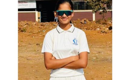 खेडची अमल सिद्दिकी रत्नागिरी जिल्हा अंडर-१५ क्रिकेट संघाची कर्णधार !