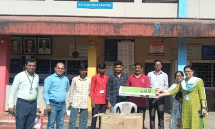 राष्ट्रीय सेवा योजनेचा उपक्रम – तोंडली-धनगरवाडी उजळली सौरदिव्यांनी