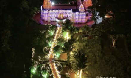 टेरव मंदिराचा पंधरावा वर्धापन दिन साजरा होणार आठ मे रोजी..!