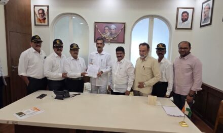 चिपळूण येथील प्रस्तावित माजी सैनिक संकुलाबाबत ना. शंभूराजे देसाई यांची घेतली भेट