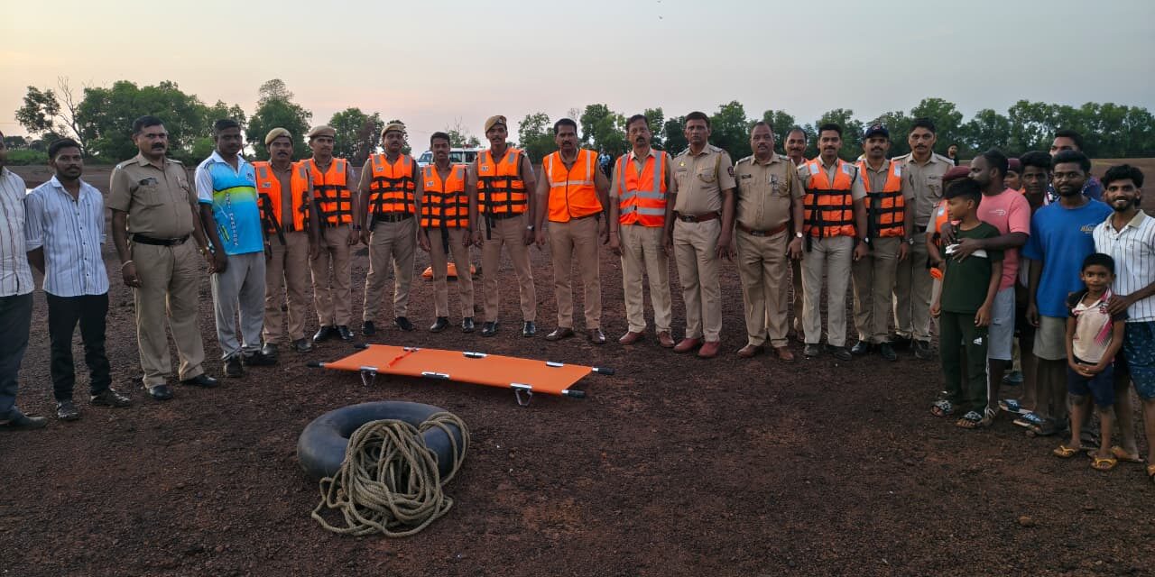बेनी धरण येथे अतिवृष्टीमुळे राबविण्यात आले बचावकार्य….
