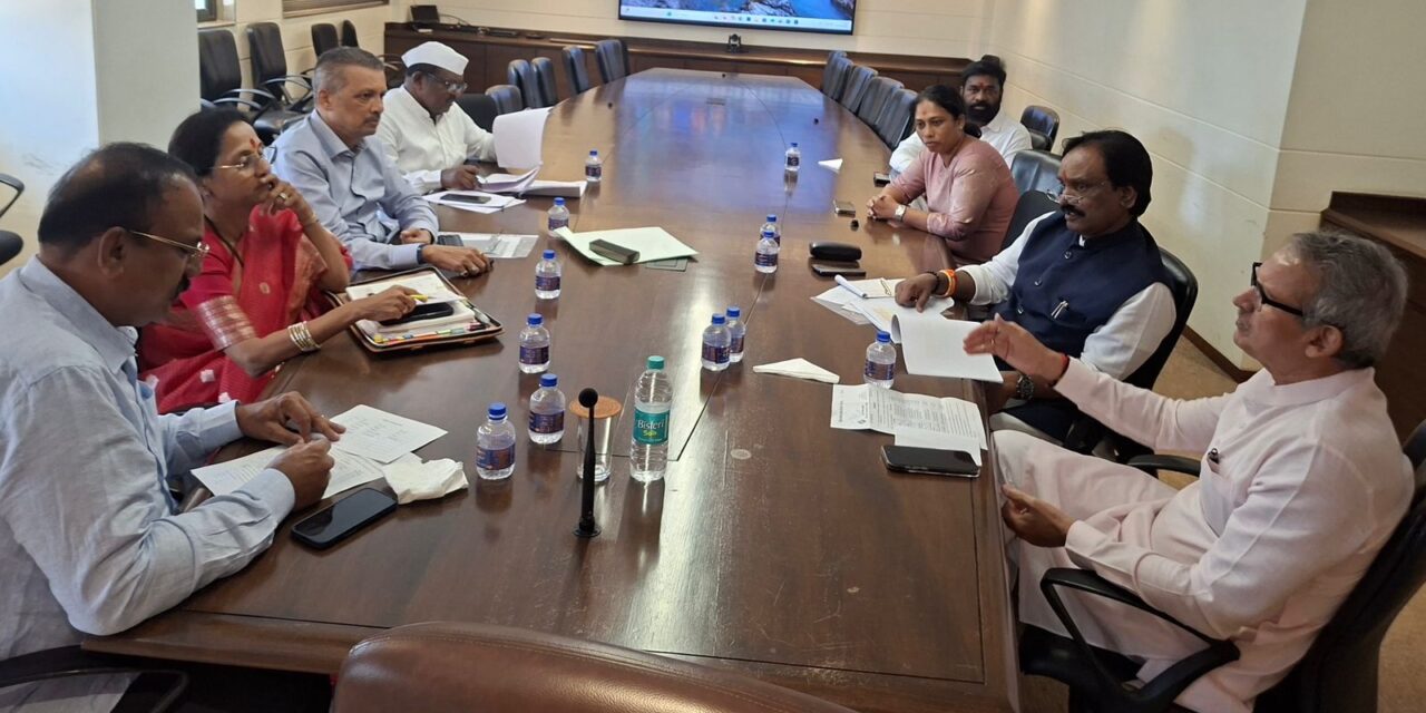 विधान परिषदेचे जागा वाटप आघाडीच्या नेत्यांची बैठक