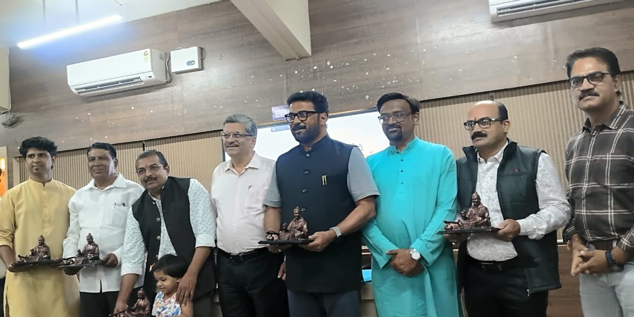 भारतीय संस्कृती संपविण्याचे जागतिक षडयंत्रअभिजित जोग, चिपळुणात देवर्षी नारद पुरस्काराचे वितरण.