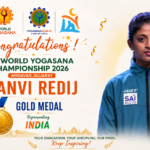 तनवी भूषण रेडीज हिला पहिल्या विश्व योगासन अजिंक्यपद स्पर्धेत सुवर्णपदक