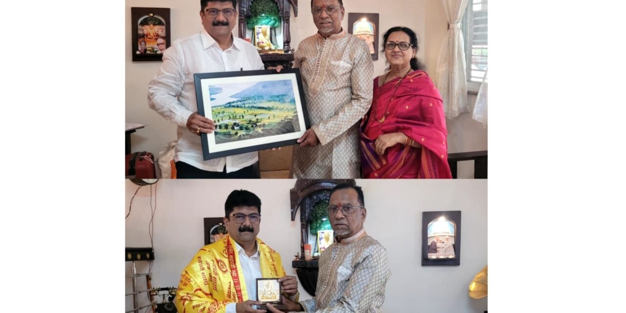 ज्येष्ठ सामाजिक कार्यकर्ते श्री. अंबरीश (दादा) खातू लिखित पुस्तकाच्या प्रकाशन सोहळ्यानिमित्त आमदार मा. शेखर निकम साहेब यांच्या शुभेच्छा