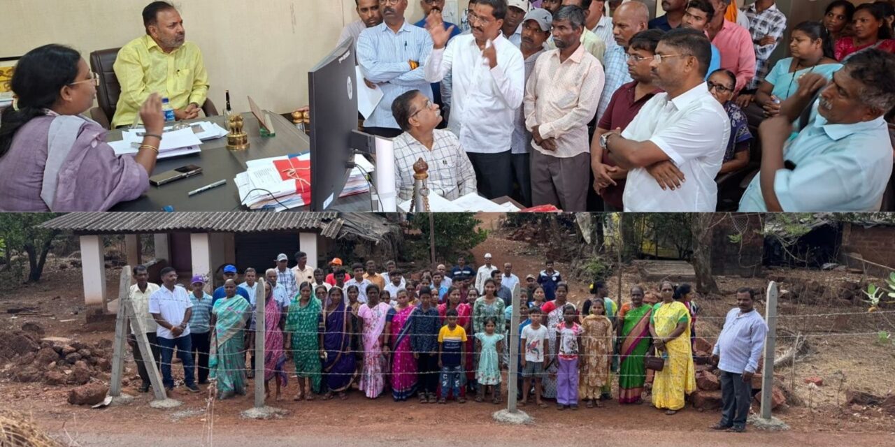 कलानगरमधील जुना रस्ता बंद केल्याने ग्रामस्थ आक्रमक; तहसीलदारांच्या हस्तक्षेपाने रस्ता मोकळा