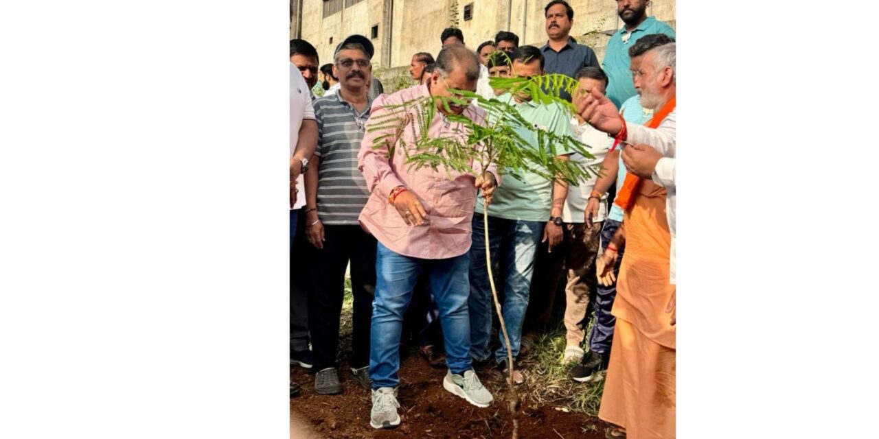 जागतिक पर्यावरण दिनानिमित्त डोंबिवलीत वृक्षारोपण