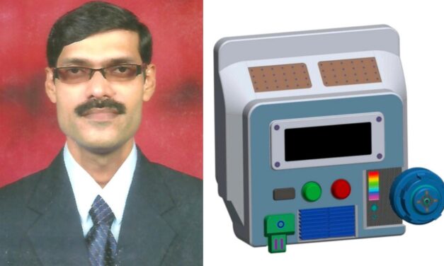डॉ. राजेश राजम यांच्या हवामान निरीक्षण यंत्र डिझाइनला पेटंट ., ग्रंथालयांसह विविध क्षेत्रांसाठी ठरणार वरदान !
