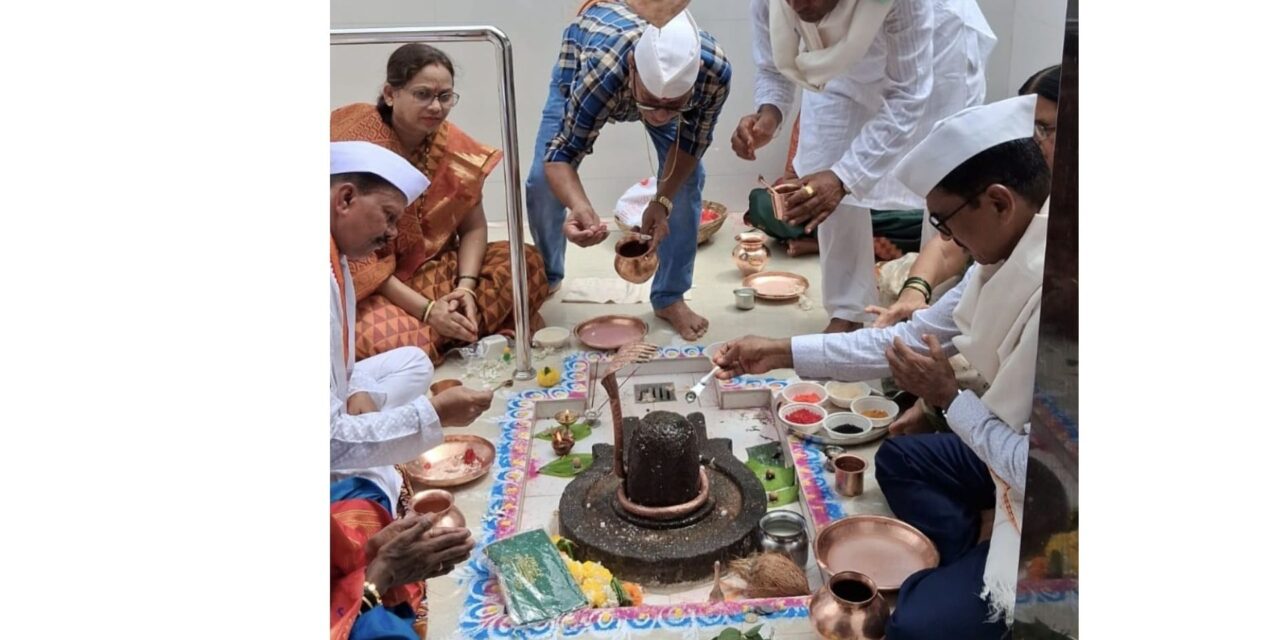 टेरव येथे श्री खेर्डोबेश्वर मंदिराचा जीर्णोद्धार उत्साहात संपन्न.