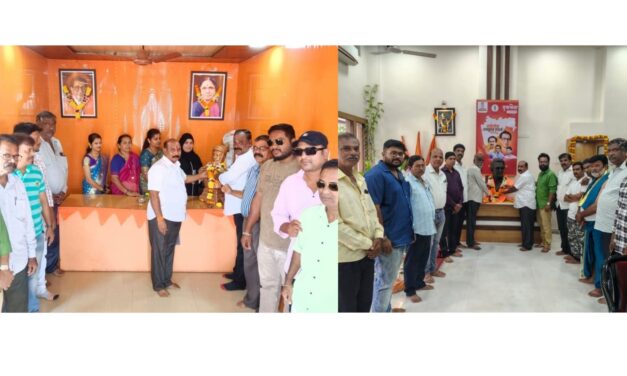शिवसेनेच्या हिरक महोत्सवी वर्धापन दिनानिमित्त रत्नागिरीत भगव्या विचारांना अभिवादन…