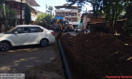 ग्रॅव्हिटी योजनेअंतर्गत पाईपलाईन जोडणीचे काम युद्धपातळीवर सुरू