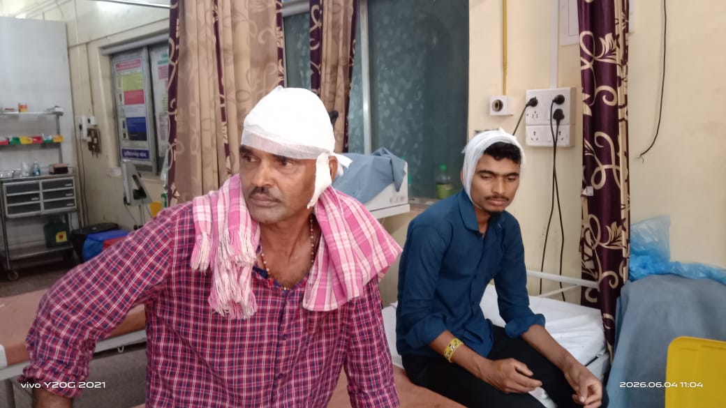 बिबट्याच्या हल्ल्यात दोन भाऊ जखमी बेनी येथे घटना…