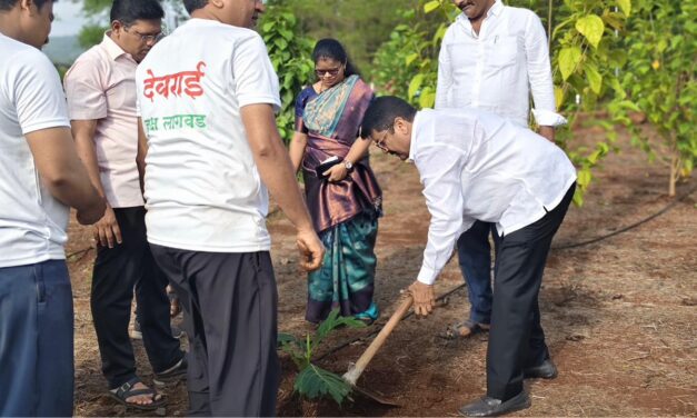 दि बॉटनिकल गार्डनमधील झाडांचा पहिला वाढदिवस साजरा