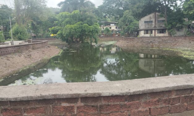 नित्यानंद भागवत यांच्या मागणीची दखल; विरेश्वर तलावाची नगर परिषदेकडून साफसफाई