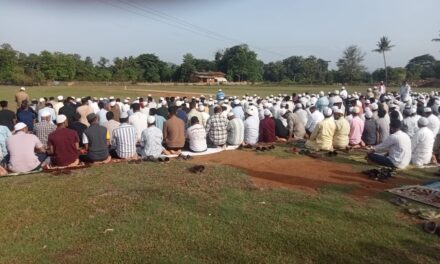हजारो मुस्लिम बांधवाची पाऊसा करीता प्रार्थना…