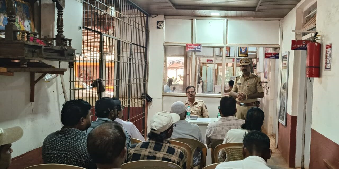 मोहरम शांततेत व सौहार्दपूर्ण वातावरणात साजरा करा; लांजा पोलीस ठाण्यात मुस्लिम समाजाच्या अध्यक्षांची बैठक…
