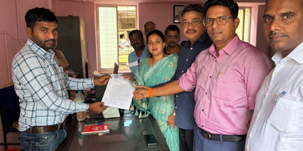 पाग पॉवर हाऊस परिसरातील समस्याबाबत हायवे ऑफिसला निवेदन…