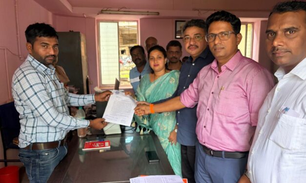 पाग पॉवर हाऊस परिसरातील समस्याबाबत हायवे ऑफिसला निवेदन…