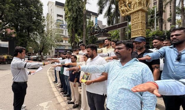 आणीबाणीच्या स्मृतिदिनी भाजयुमोची पदयात्रा; लोकशाही रक्षणासाठी युवकांचा निर्धार…