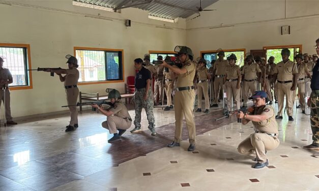 लांज्यात पोलीस अधिकारी व अंमलदारांसाठी एमडीडीसी प्रशिक्षण; दंगा नियंत्रणाचे प्रात्यक्षिकांसह मार्गदर्शन…