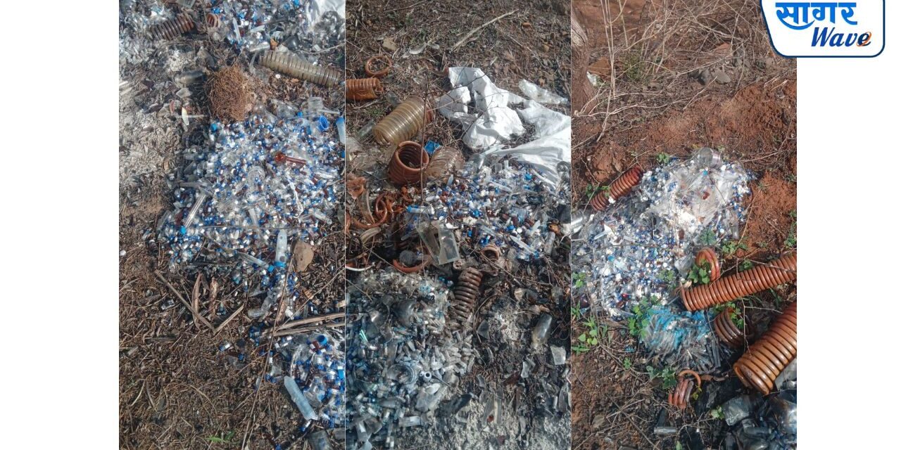 कामथे नदीपात्रात हॉस्पिटलचा घातक कचरा; ग्रामस्थांमध्ये संतापाची लाट, कठोर कारवाईची मागणी…