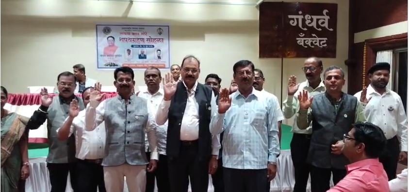 लायन्स क्लब ऑफ लोटेच्या नूतन कार्यकारिणीचा शपथग्रहण सोहळा उत्साहात; सुवर्णपदक विजेती तन्वी रेडीजचा सत्कार…