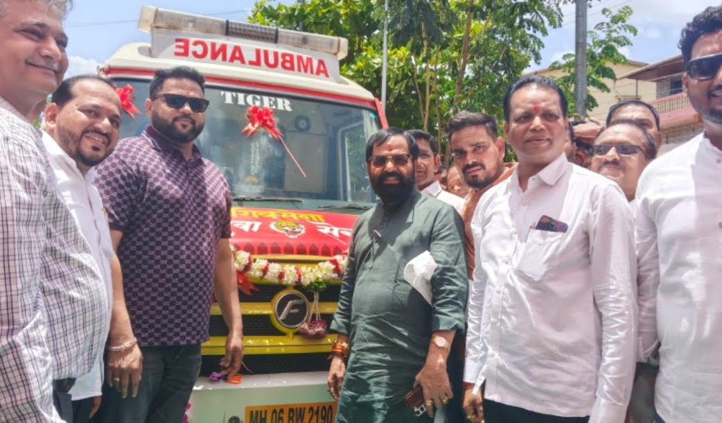 शिवसेना पक्षाच्या वर्धापनदिनी सुरु केलेली रुग्णवाहिका सेवा अखंडितपणे सुरु राहील : मंत्री भरत गोगावले
