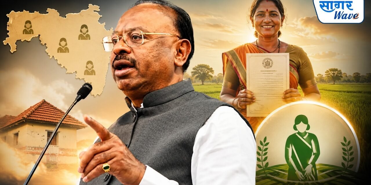 महाराजस्व अभियानात महिलांना दिले शेतकरी दर्जाचे प्रमाणपत्र ….राज्यात ३,४३६ महिलांच्या नावे नोंदी…!