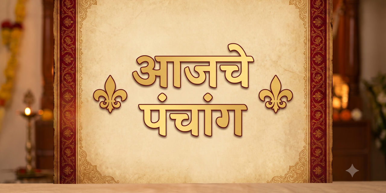 ⚜️ आजचे पंचांग ⚜️