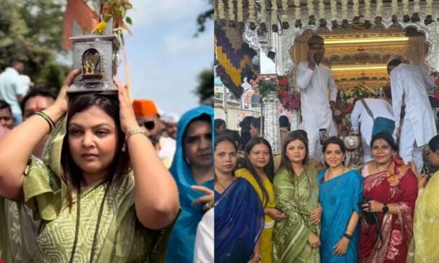 विठ्ठलभक्तांच्या सेवेत रमल्या श्रेया योगेश कदम व शिवसेना राष्ट्रीय सचिव शायना एन.सी; पायी चालत वारकऱ्यांशी साधला आत्मीय संवाद..!!