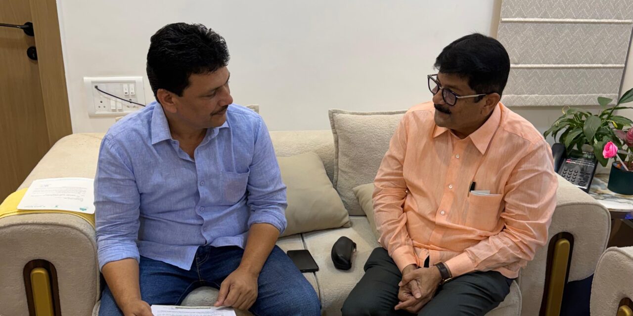 आमदार शेखर निकम यांनी आरोग्यमंत्री मा.ना. श्री. प्रकाश आबिटकर साहेब यांची घेतली भेट; चिपळूण-संगमेश्वरच्या आरोग्य सुविधांबाबत चर्चा…