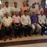 लोकमान्य टिळक स्मारक वाचन मंदिराच्या संचालक मंडळ व कर्मचाऱ्यांची नूतन विभा अरविंद ग्रंथालयाला सदिच्छा भेट