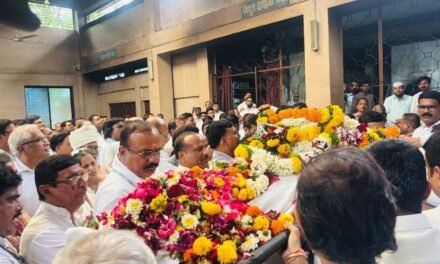 डॉ. कुमार सप्तर्षी यांच्या विचारांची लढाई नेटाने पुढे नेणे हीच त्यांना खरी आदरांजली: हर्षवर्धन सपकाळ…